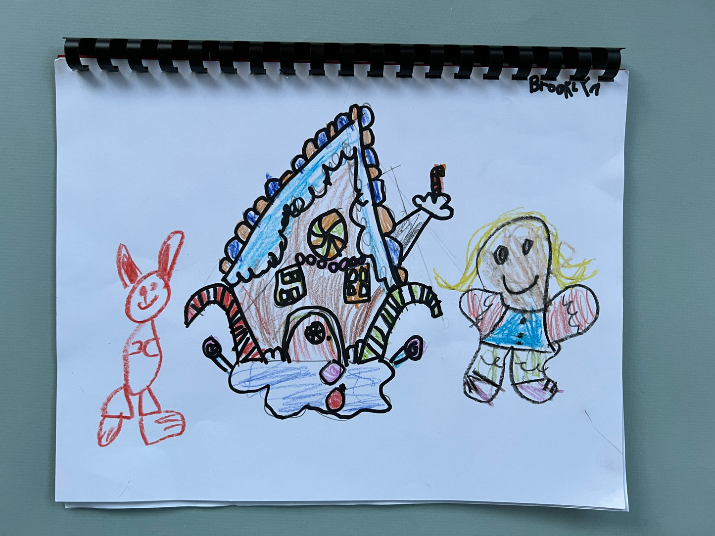 Gingerbread House Sticker