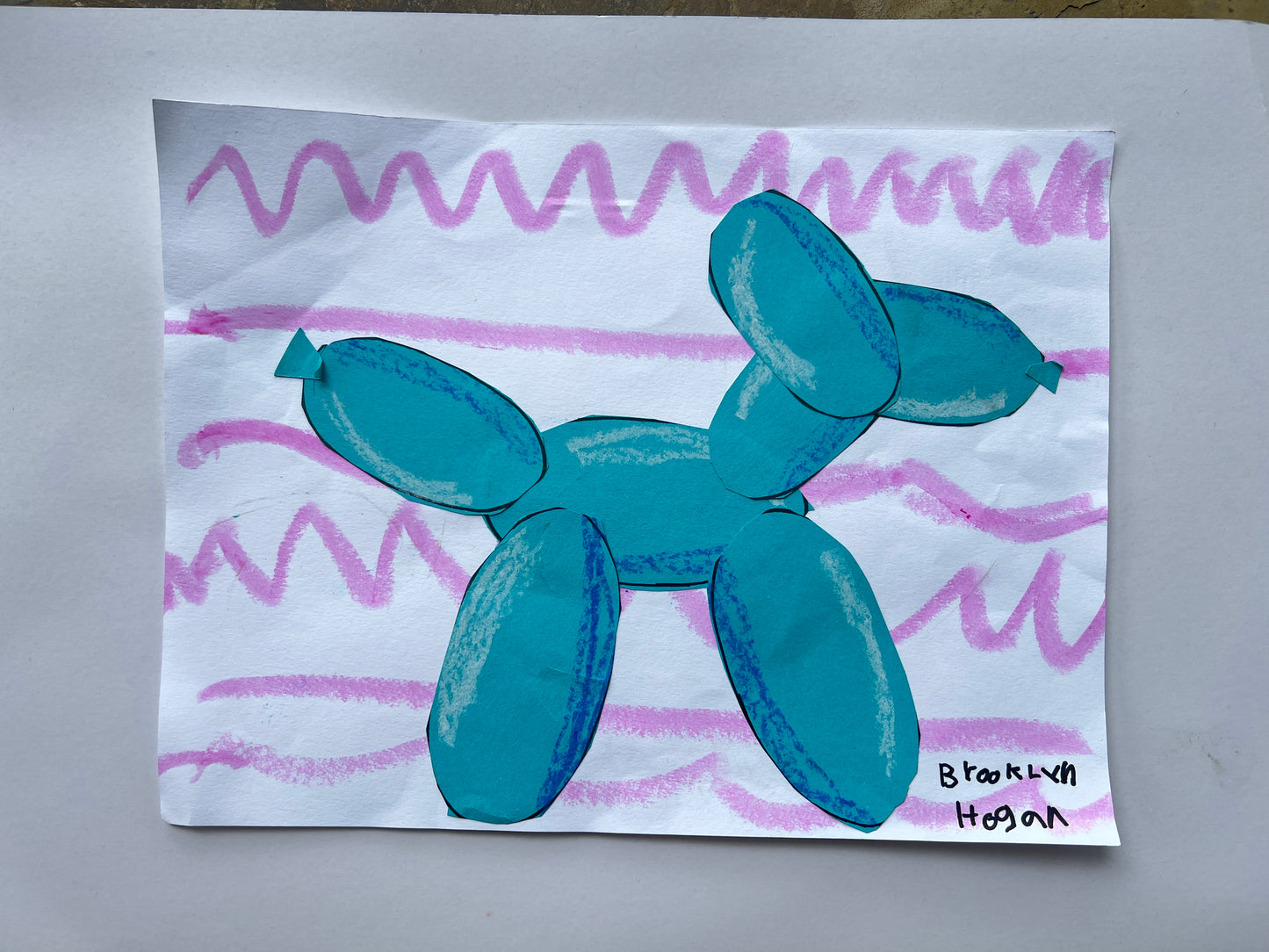 Balloon Dog Sticker 2