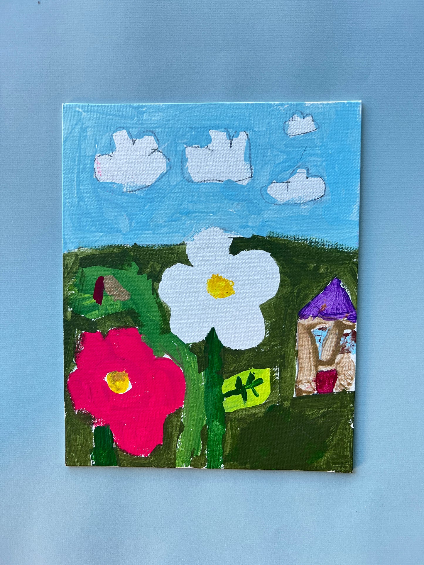 Home Flowers Sticker