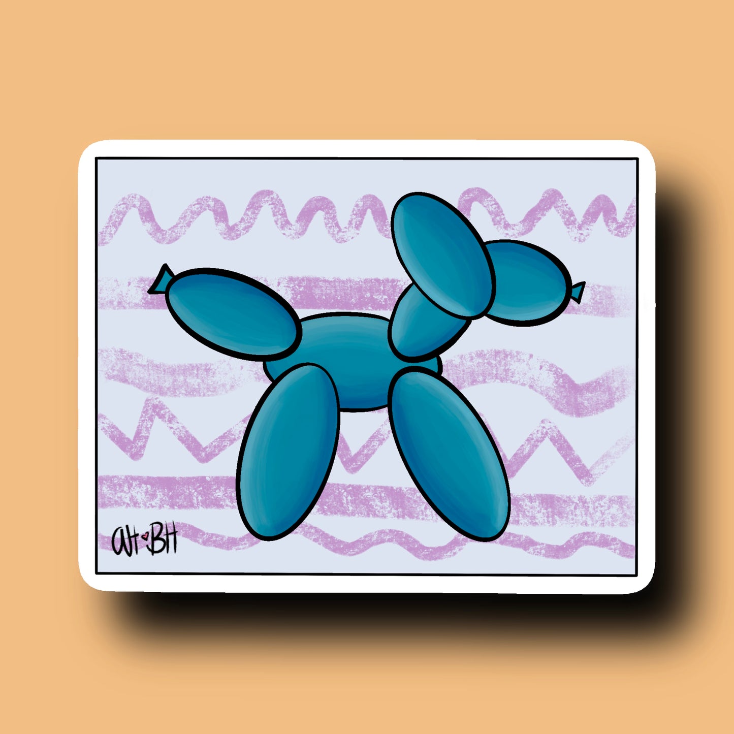Balloon Dog Sticker