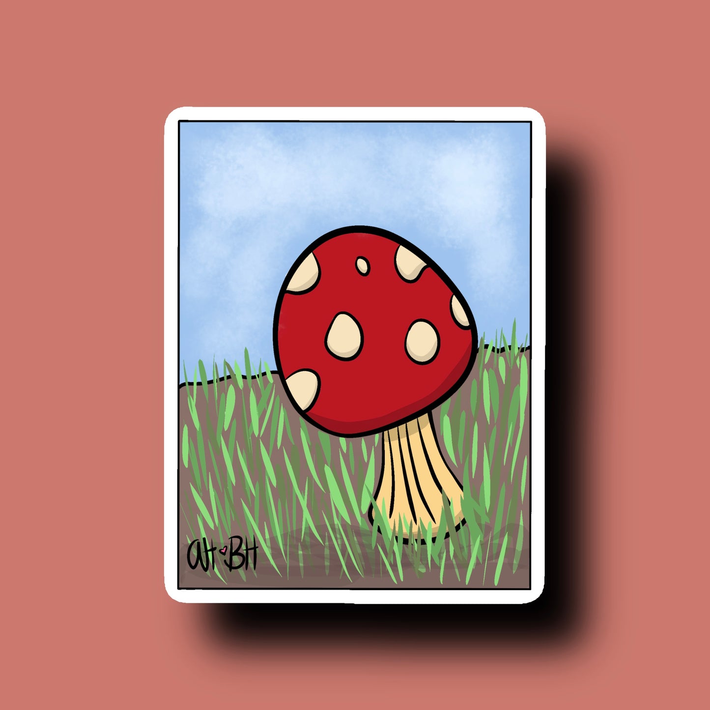 Mushroom Sticker