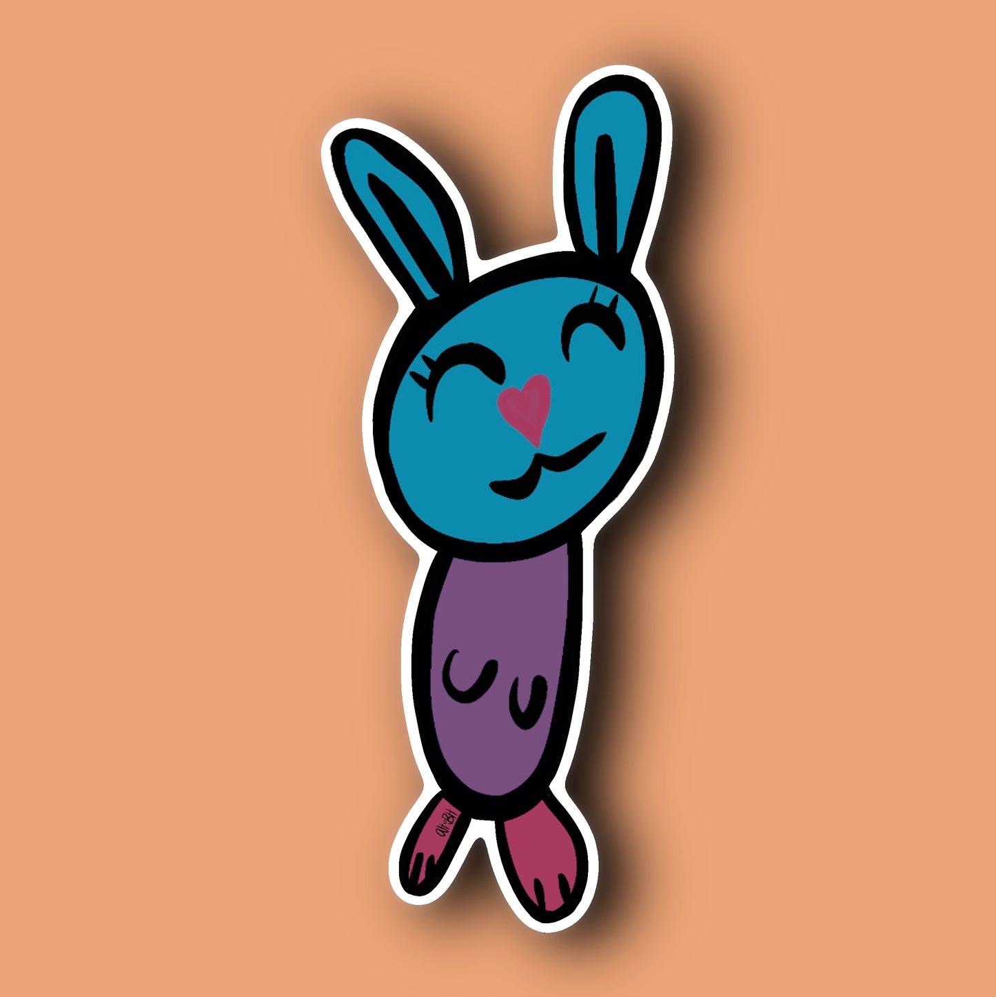 Bunny Sticker