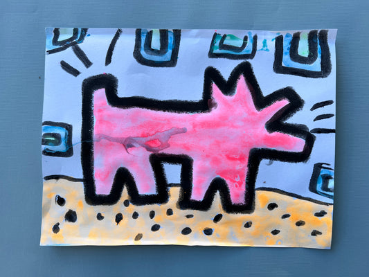 Barking Dog Sticker
