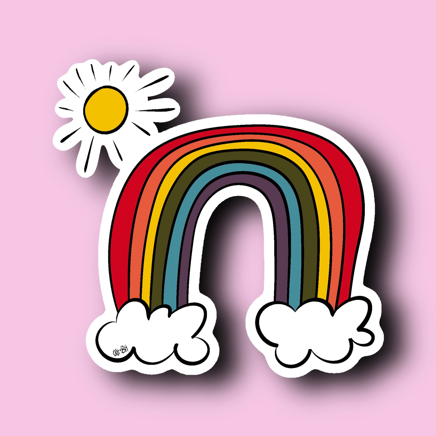 Rainbow Sticker