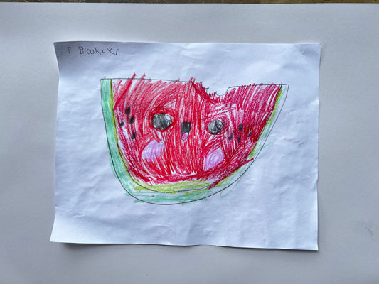 Watermelon sticker